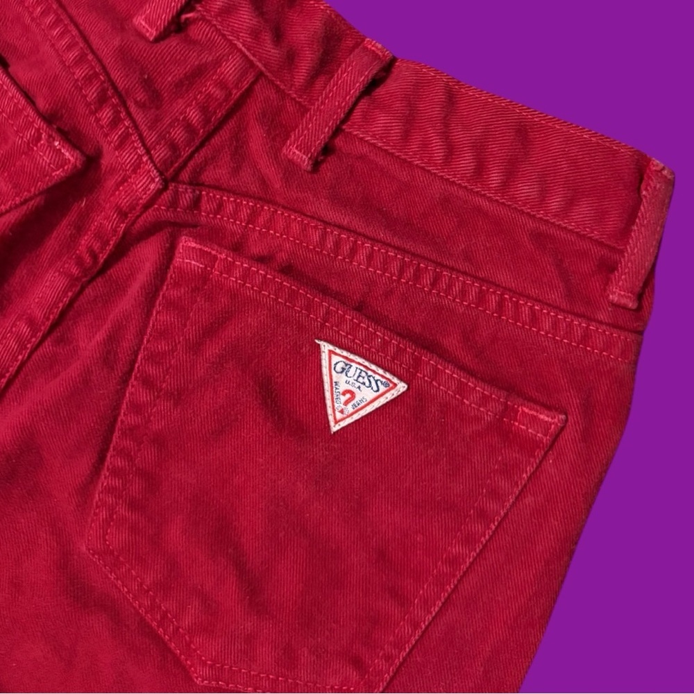 90s Guess Jeans (Red) - Picture 5 of 6